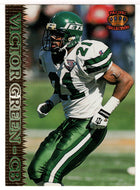 Victor Green RC - New York Jets (NFL Football Card) 1995 Pacific # 375 Mint