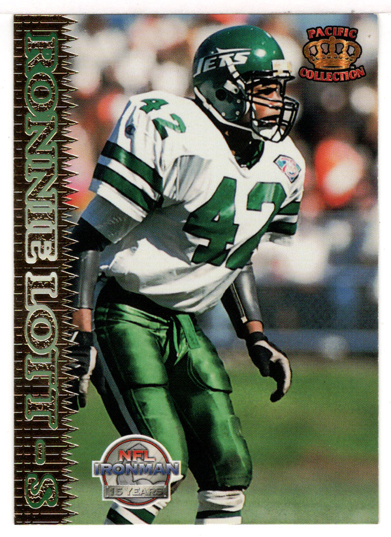 Ronnie Lott - New York Jets (NFL Football Card) 1995 Pacific # 378 Mint