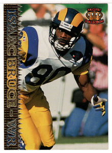 Isaac Bruce - St. Louis Rams (NFL Football Card) 1995 Pacific # 390 Mint