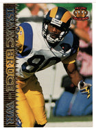Isaac Bruce - St. Louis Rams (NFL Football Card) 1995 Pacific # 390 Mint