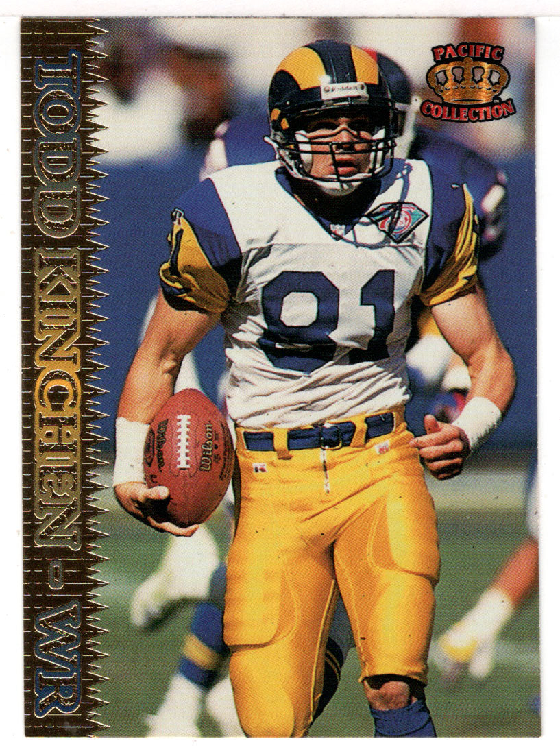 Todd Kinchen - St. Louis Rams (NFL Football Card) 1995 Pacific # 395 Mint