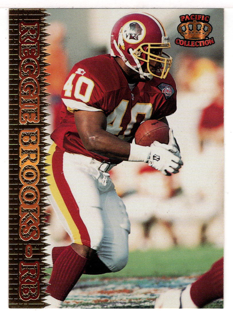 Reggie Brooks - Washington Redskins (NFL Football Card) 1995 Pacific # 402 Mint