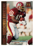 Reggie Brooks - Washington Redskins (NFL Football Card) 1995 Pacific # 402 Mint