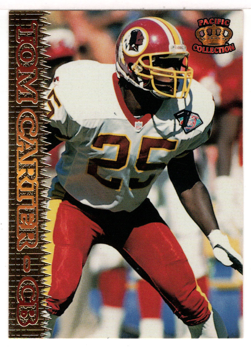 Tom Carter - Washington Redskins (NFL Football Card) 1995 Pacific # 403 Mint