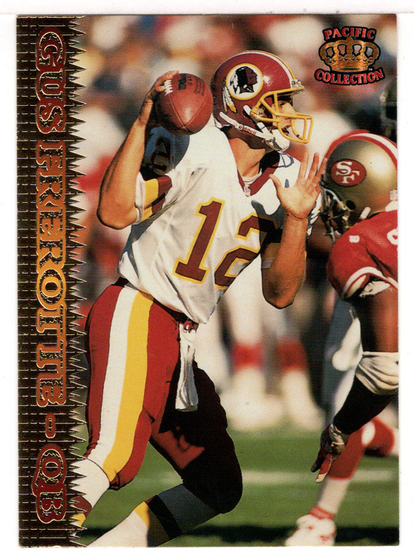 Gus Frerotte - Washington Redskins (NFL Football Card) 1995 Pacific # 408 Mint