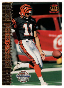 Lee Johnson - Cincinnati Bengals (NFL Football Card) 1995 Pacific # 424 Mint