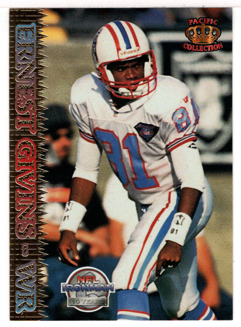 Ernest Givins - Houston Oilers (NFL Football Card) 1995 Pacific # 438 Mint