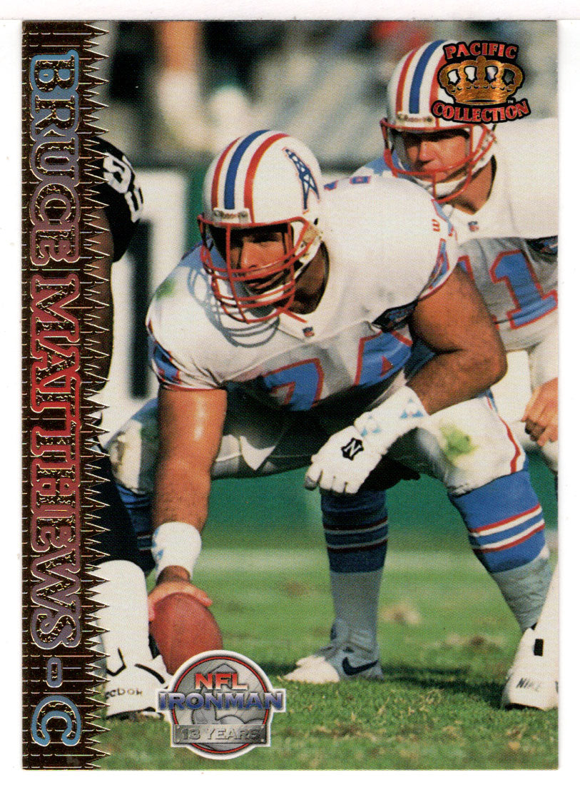 Bruce Matthews - Houston Oilers (NFL Football Card) 1995 Pacific # 441 Mint