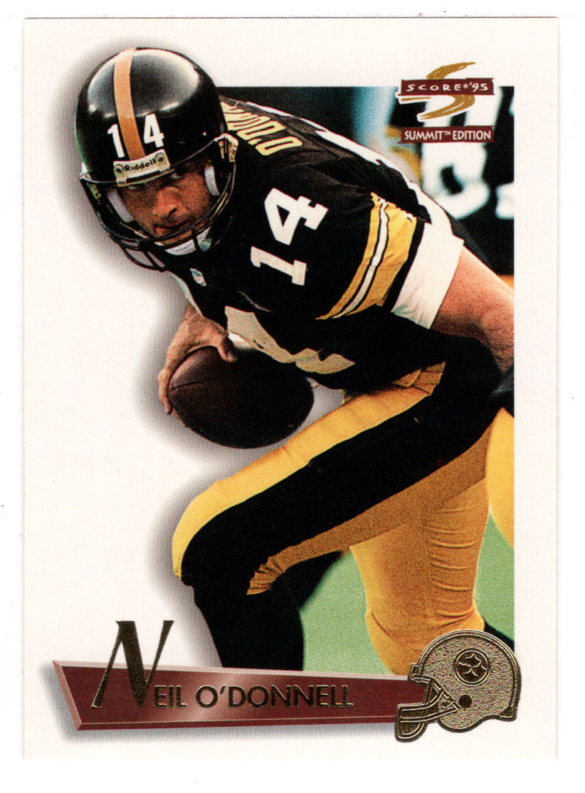 Neil O'Donnell - Pittsburgh Steelers (NFL Football Card) 1995 Score Summit # 1 Mint