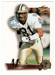 Michael Haynes - New Orleans Saints (NFL Football Card) 1995 Score Summit # 28 Mint