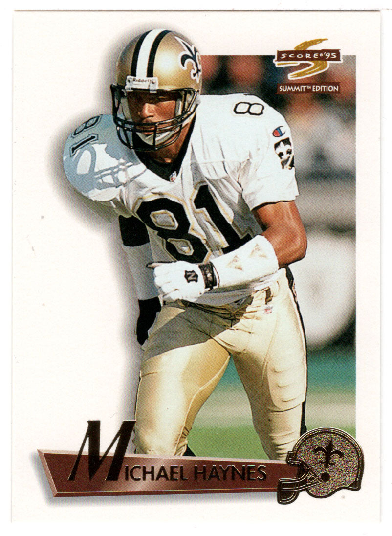 Michael Haynes - New Orleans Saints (NFL Football Card) 1995 Score Summit # 28 Mint