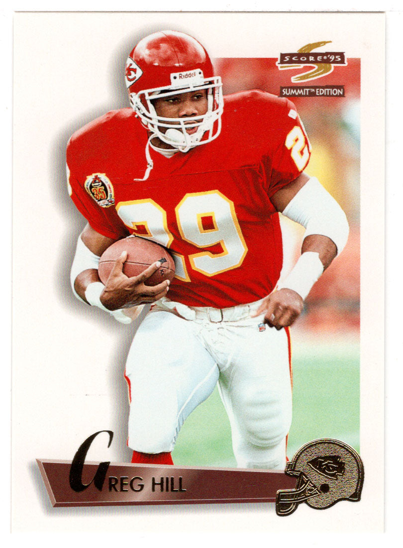 Greg Hill - Kansas City Chiefs (NFL Football Card) 1995 Score Summit # 36 Mint