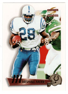 Marshall Faulk - Indianapolis Colts (NFL Football Card) 1995 Score Summit # 50 Mint