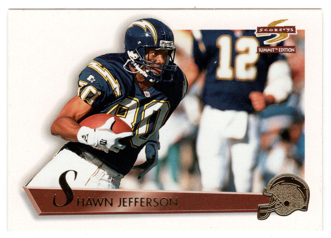 Shawn Jefferson - San Diego Chargers (NFL Football Card) 1995 Score Summit # 104 Mint
