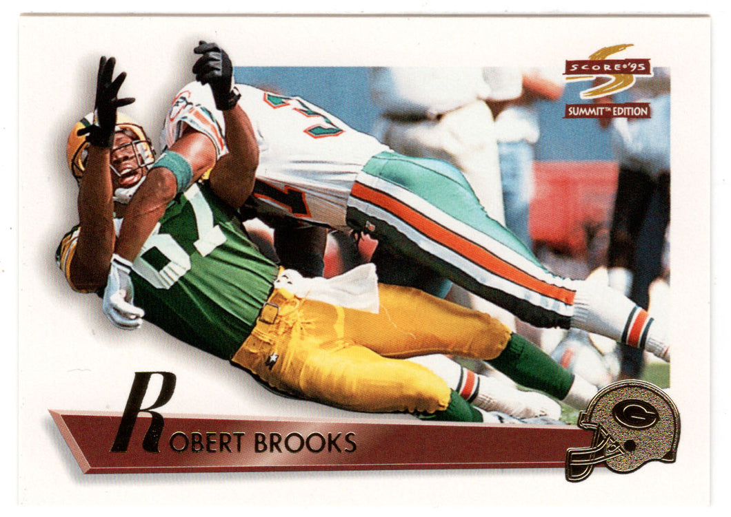 Robert Brooks - Green Bay Packers (NFL Football Card) 1995 Score Summit # 109 Mint