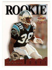 Tyrone Poole RC - Carolina Panthers (NFL Football Card) 1995 Score Summit # 149 Mint