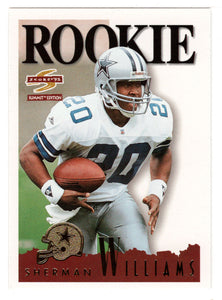Sherman Williams RC - Dallas Cowboys (NFL Football Card) 1995 Score Summit # 161 Mint