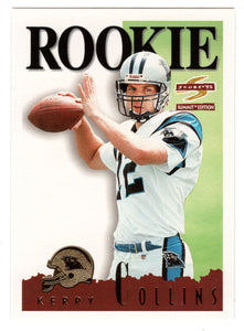 Kerry Collins RC - Carolina Panthers (NFL Football Card) 1995 Score Summit # 170 Mint