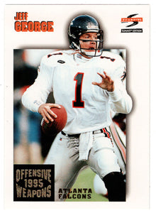 Jeff George - Atlanta Falcons - Offensive Weapons (NFL Football Card) 1995 Score Summit # 183 Mint