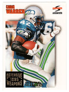 Chris Warren - Seattle Seahawks - Offensive Weapons (NFL Football Card) 1995 Score Summit # 184 Mint