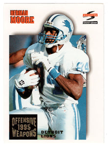 Herman Moore - Detroit Lions - Offensive Weapons (NFL Football Card) 1995 Score Summit # 185 Mint