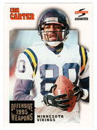 Cris Carter - Minnesota Vikings - Offensive Weapons (NFL Football Card) 1995 Score Summit # 191 Mint