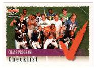 Checklist # 7 - Seattle Seahawks (NFL Football Card) 1995 Score Summit # 200 Mint