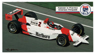 Emerson Fittipaldi with Car (Indy Racing Card) 1995 SkyBox Indy 500 # 11 Mint