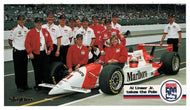 Al Unser Jr. - Penske with the Crew (Indy Racing Card) 1995 SkyBox Indy 500 # 14 Mint