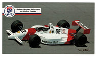 Bobby Rahal with Car (Indy Racing Card) 1995 SkyBox Indy 500 # 17 Mint