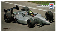 Hideshi Matsuda with Car (Indy Racing Card) 1995 SkyBox Indy 500 # 32 Mint