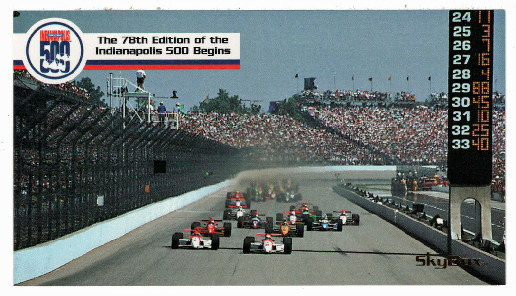 IMS Speedway - 78th Edition (Indy Racing Card) 1995 SkyBox Indy 500 # 57 Mint