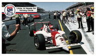 Al Unser Jr. Heads for Victory Circle (Indy Racing Card) 1995 SkyBox Indy 500 # 70 Mint