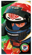 Eddie Cheever - Race Facts (Indy Racing Card) 1995 SkyBox Indy 500 # 80 Mint