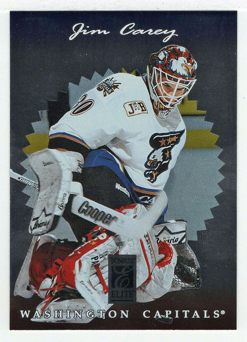 Jim Carey - Washington Capitals (NHL Hockey Card) 1996-97 Donruss Elite # 19 Mint