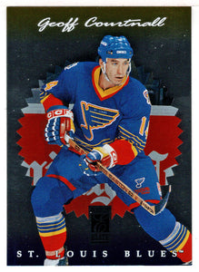 Geoff Courtnall - St. Louis Blues (NHL Hockey Card) 1996-97 Donruss Elite # 43 Mint