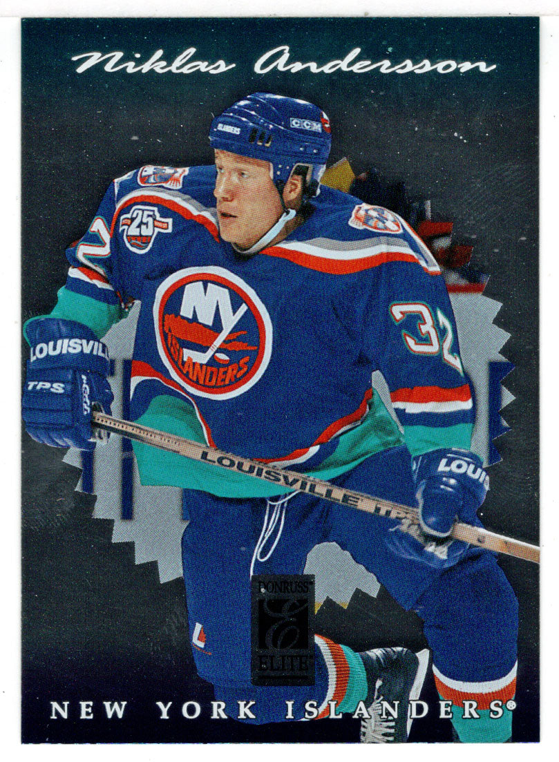 Niklas Andersson - New York Islanders (NHL Hockey Card) 1996-97 Donruss Elite # 89 Mint