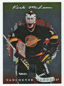 Kirk McLean - Vancouver Canucks (NHL Hockey Card) 1996-97 Donruss Elite # 121 Mint