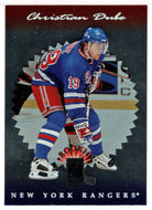 Christian Dube - New York Rangers (NHL Hockey Card) 1996-97 Donruss Elite # 137 Mint