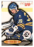 Dominik Hasek - Buffalo Sabres (NHL Hockey Card) 1996-97 Fleer # 10 Mint