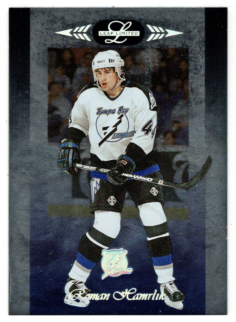 Roman Hamrlik - Tampa Bay Lightning (NHL Hockey Card) 1996-97 Leaf Limited # 4 Mint