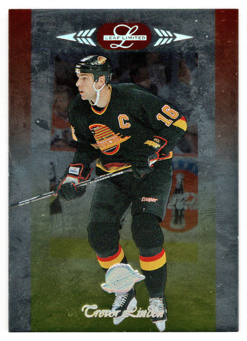 1995-96 Pinnacle Summit Trevor Linden #102 Vancouver Canucks