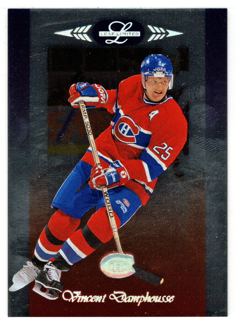 Vincent Damphousse - Montreal Canadiens (NHL Hockey Card) 1996-97 Leaf Limited # 84 Mint