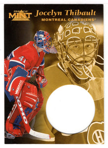 Jocelyn Thibault - Montreal Canadiens (NHL Hockey Card) 1996-97 Pinnacle Mint # 25 Mint