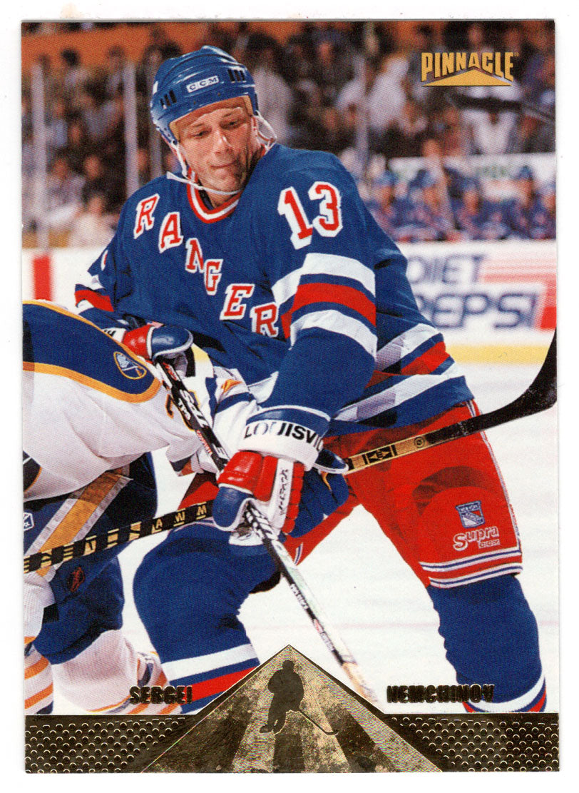 Sergei Nemchinov - New York Rangers (NHL Hockey Card) 1996-97 Pinnacle # 11 Mint