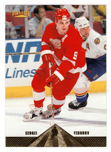 Sergei Fedorov - Detroit Red Wings (NHL Hockey Card) 1996-97 Pinnacle # 21 Mint