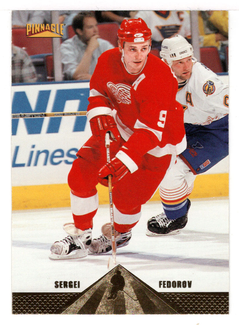 Sergei Fedorov - Detroit Red Wings (NHL Hockey Card) 1996-97 Pinnacle # 21 Mint