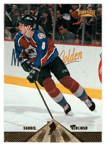 Sandis Ozolinsh - Colorado Avalanche (NHL Hockey Card) 1996-97 Pinnacle # 159 Mint