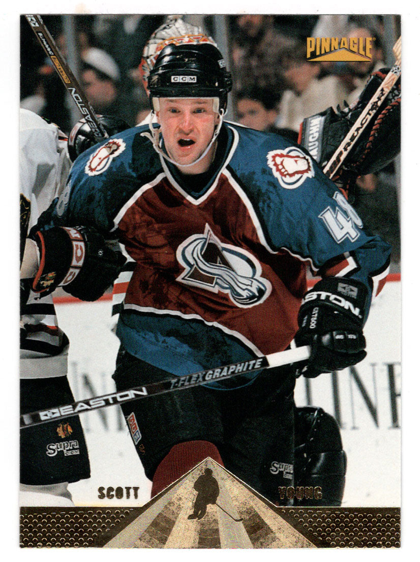 Scott Young - Colorado Avalanche (NHL Hockey Card) 1996-97 Pinnacle # 197 Mint