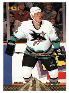 Marcus Ragnarsson - San Jose Sharks (NHL Hockey Card) 1996-97 Pinnacle # 207 Mint